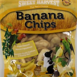 Banana Chips Bird Treats 4 oz
