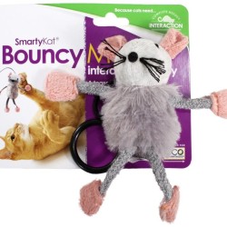 SmartyKat Bouncy Mouse Bungee Cat Toy