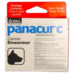 Panacur C Canine Dewormer 40 LBS