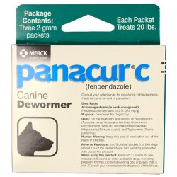 Panacur C Canine Dewormer 20 LBS