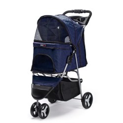 Casual Pet Stroller - Blue