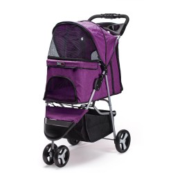 Casual Pet Stroller - Purple