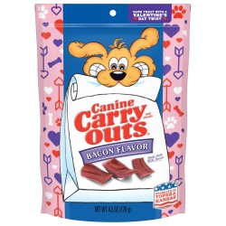 Canine Carry Outs Bacon Dog Treats