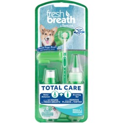 TropiClean Fresh Breath Total Care Kit for Dogs SM