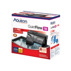 Aqueon QuietFlow 10 Power Filter 20 GAL