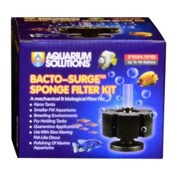 AS Bacto-Surge Sponge Filter Kit 2X4.75