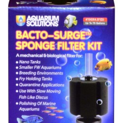 AS Bacto-Surge Sponge Filter Kit 4X4.25