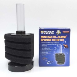 AS Mini Bacto-Surge Sponge Filter Kit 1.77X2.17